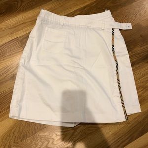 SOLD^^Burberry Golf white skort skirt short size 8